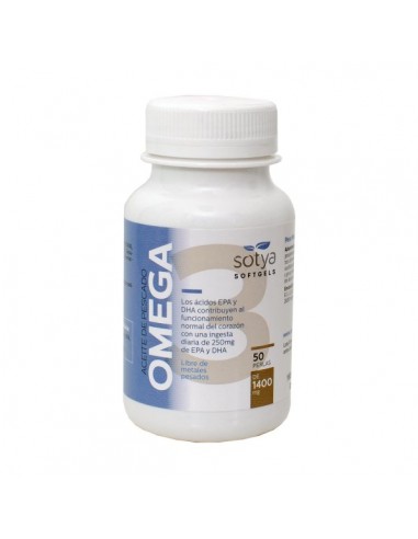 OMEGA-3 (E.P.A.), 50 perlas 1000 mg.