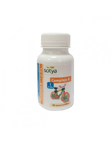 Complejo B 1 al día de Sotya es complejo de Vitamina B más completo.