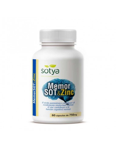 Memor-Plus Sotya, 60 capsulas de 750 mg.